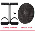Home Gym Twister & Tummy Trimmer Set Black Iron