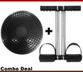 Tummy Twister & Waist Trimmer Combo for Home Fitness