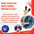 Black Adjustable Hand Grip Wristbands for Men