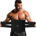 Black Latex Waist Trimmer for Men 3cm Portable