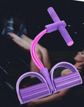Pink Portable Resistance Band for Home Gym Workout