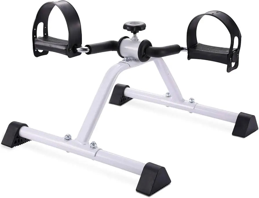 Portable Pedal Exerciser | Digital Display Monitor | Arm & Leg Workout Machine | Compact Fitness Equipment for Home, Office & Physical Therapy | Adjustable Resistance | Low Impact Exercise Bike