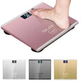Digital Weight Scale 150kg Glass Kitchen Bathroom